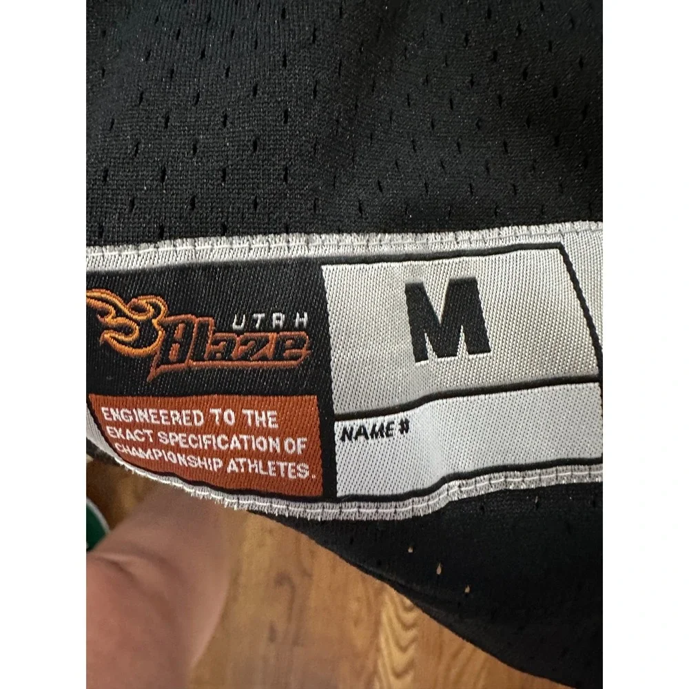 Vtg Utah blaze nfl jersey arena‎ football #5 burley medium